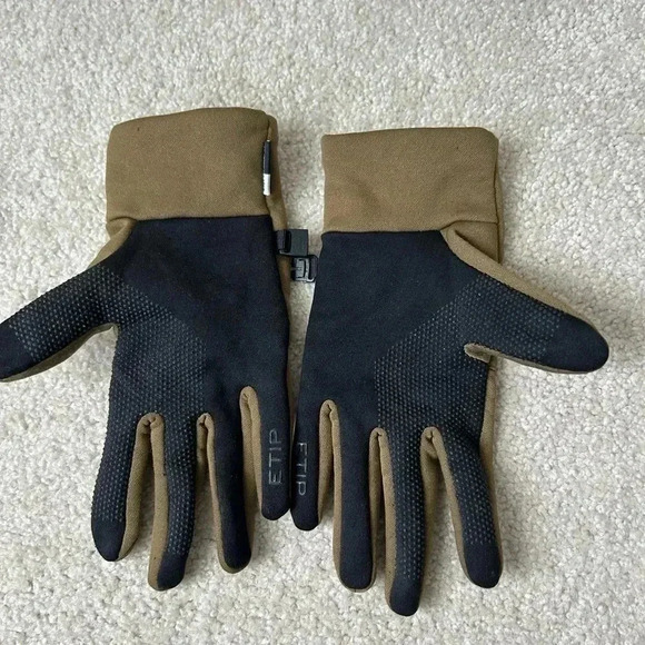 North face ETIP RECYCLED GLOVE MILITARY OLIVE - Picture 4 of 7